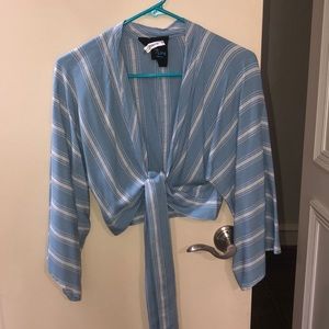 Blue planet blue top